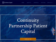 Tablet Screenshot of doriltoncapital.com